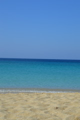 Fototapeta na wymiar Spiaggia a Naxos