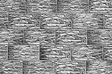 Distress old brick wall texture. EPS8 vector.