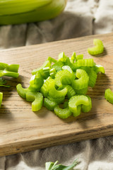 Raw Green Organic Celery