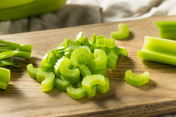 Raw Green Organic Celery
