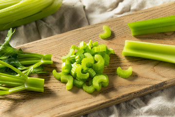 Raw Green Organic Celery