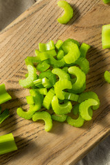 Raw Green Organic Celery