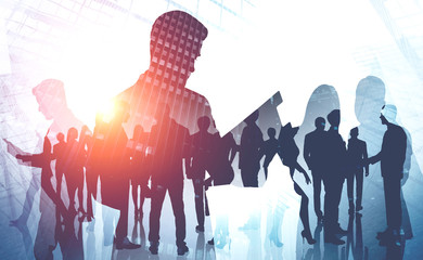 Obraz premium Managers and teamwork concept