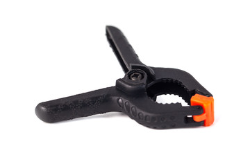 Obraz premium Platic clip used in photo studio for clamp background and other things