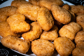 Chicken nuggets, tapas in Spain