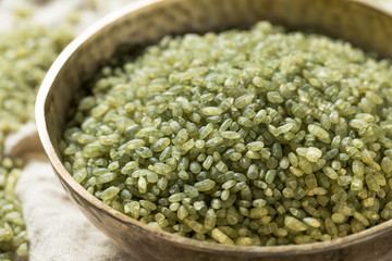 Raw Organic Green Bamboo Rice