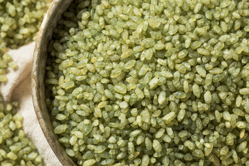 Raw Organic Green Bamboo Rice