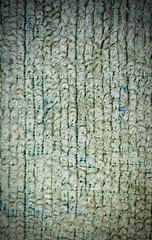 white detailed fabric terry cloth texture close-up with vignette. background, still life.