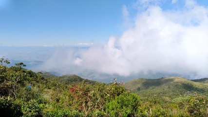 Vista do pico do itapeva