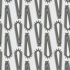 Geometric ornament for ceramics, wallpaper, textile