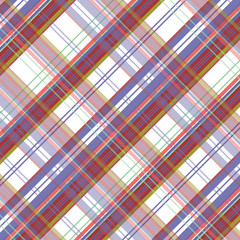 Tartan pattern. Geometric elements for fabric, textile