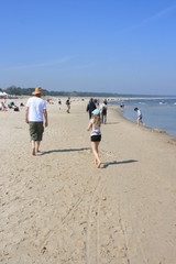 Menschen am Strand