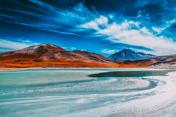 hermoso paisaje en San Pedro de Atacama, Chile