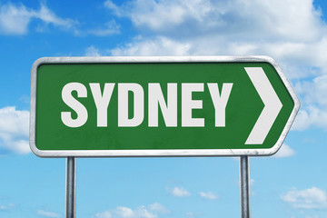 Sydney Road Sign