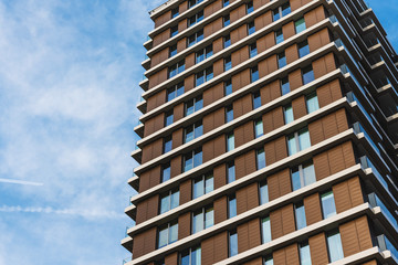 Modern Residential building facade 