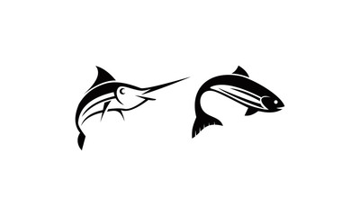 vector fish logo