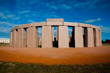 Fototapeta premium Stonehenge Replica - Esperance - Australia