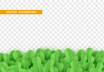 Leaves background. foliage isolated. vector leaf pattern.