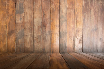 Emtpy old wooden of brown, texture background, copy space