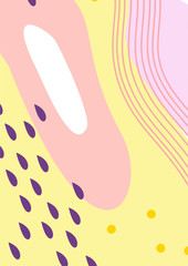 Colorful Abstract Painting / Digital Art / Background