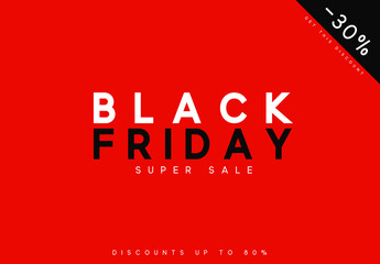 Black Friday sale, banner, poster advert. Card offert promotion design