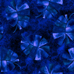 Tropical seamless pattern. Watercolor childish pal