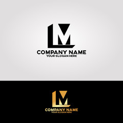 logotype_creative_elegant_letter_M_and_L_10