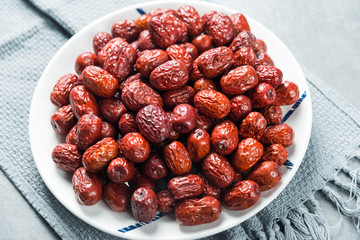 A delicious dish of jujube