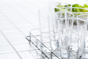 キッチンのグラス