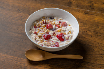 コーンフレーク Cornflakes and milk