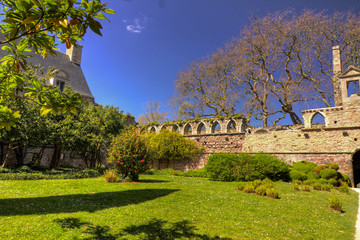 Naklejka premium Ruinen des Abbaye Maritime de Beauport, Paimpol, Frankreich