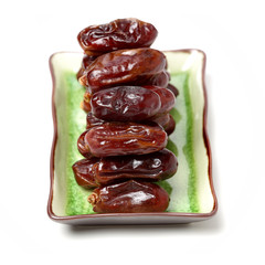 Dates on a white background