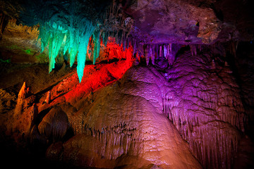 This is Cheongok Cave in Gangwon Province, Korea.