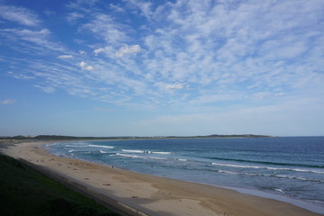 long beach blue sky Sydney