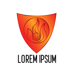 fire element logo icon