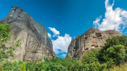 Fototapeta premium Rock formation in Meteora, Greece