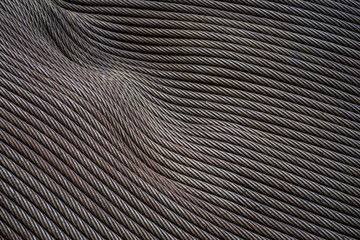 Obraz premium Details of iron rope arrangement