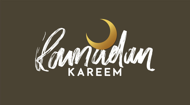 Ramadan Kareem. Festive background with the floor of the month.