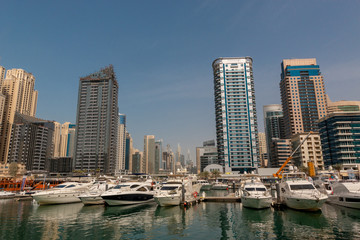 Obraz na płótnie Canvas Dubai is a city and emirate in the United Arab Emirates