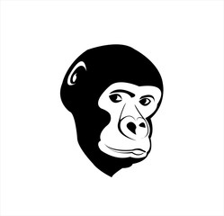 gorilla logo vector