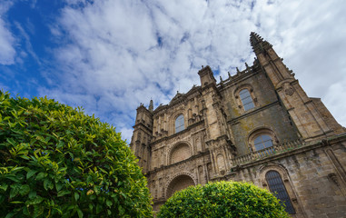 New Cathedral of Plasencia or Catedral de Asuncion de Nuestra Senora. Is a Roman Catholic cathedral located in the town of Plasencia, Region of Extremadura, Spain. It is dedicated to the Virgin Mary.