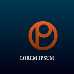 Obraz premium initial letter logo icon