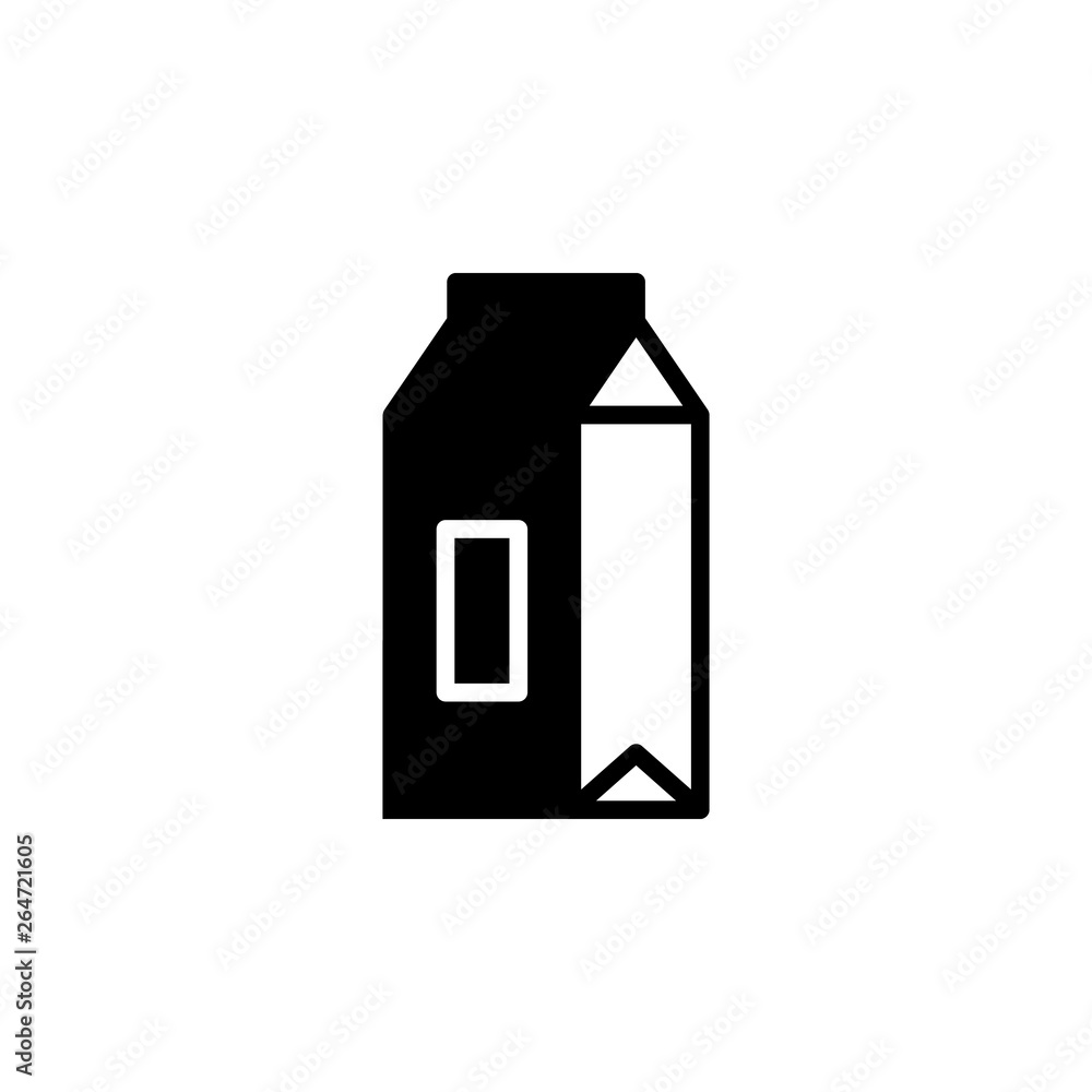 Poster milk icon vector. milk vector design. sign design. flat style. Vector EPS 10