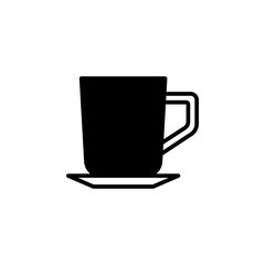 tea cup icon vector. tea cup vector design. sign design. flat style. Vector EPS 10