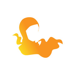 hijab logo icon for women fashion