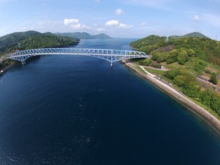 japan kyushu kagoshima akune kuronosetooohashi  drone