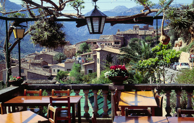 bergdorf fornalutx,auf mallorca