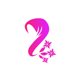 hijab logo icon for women fashion