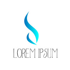 abstract logo icon for creative industry company