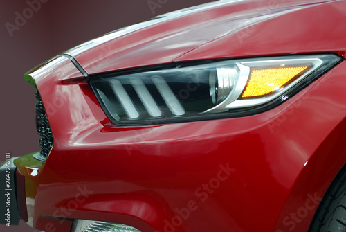 sports car head lamp